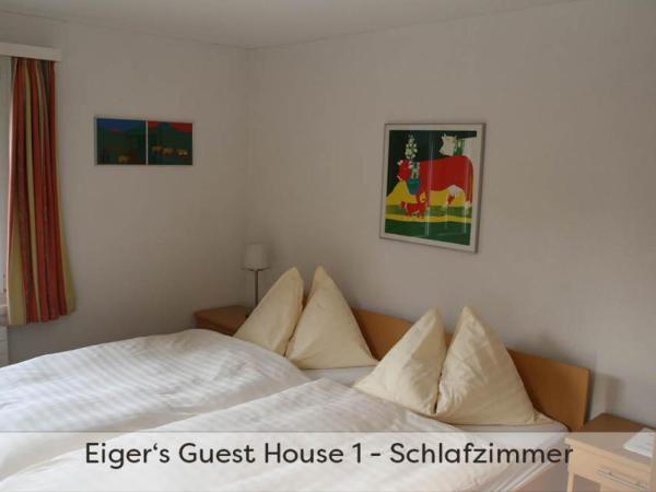 Aparthotel Eiger *** - Grindelwald : photo 2 de la chambre appartement 3 chambres - rez-de-chaussée - chalet eiger