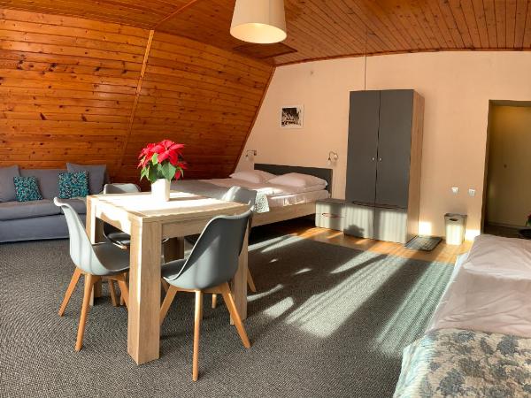 Pensjonat Paradise : photo 3 de la chambre chambre quadruple avec salle de bains privative