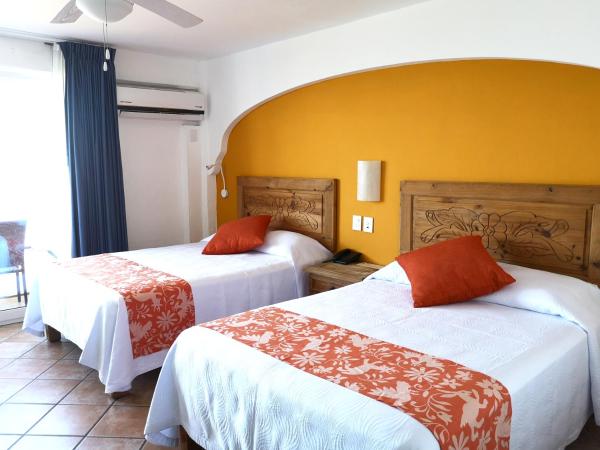 Hotel El Pescador : photo 5 de la chambre chambre double avec 2 lits doubles - vue sur océan