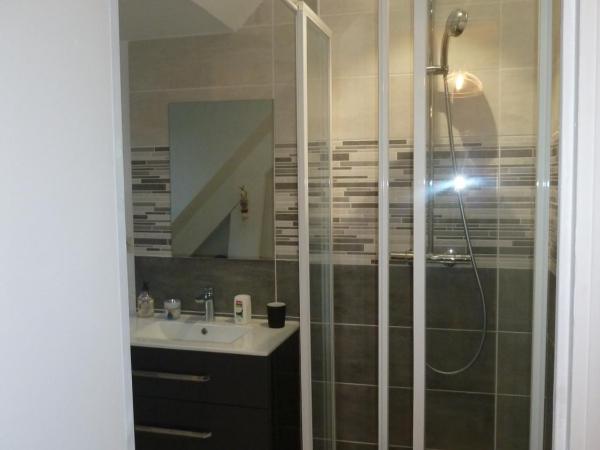 Résidence Honfleuraise : photo 2 de la chambre chambre familiale avec salle de bains privative