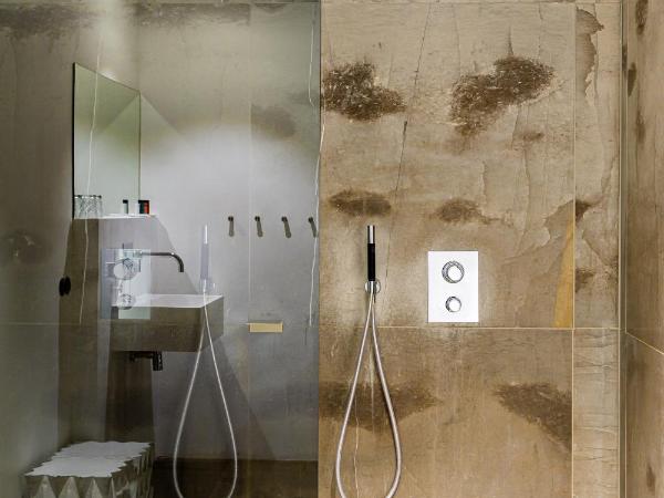 Landgoed Kasteel de Hoogenweerth : photo 7 de la chambre appartement avec baignoire et douche dans auberge (2 à 6 personnes)