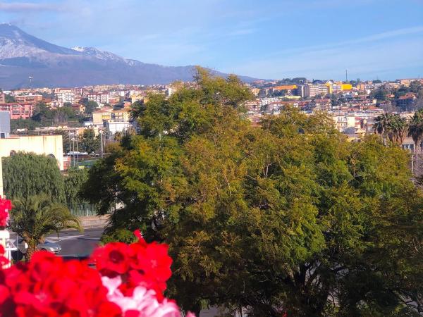 B&B Policlinico Gaspare Rodolico : photo 7 de la chambre chambre double ou lits jumeaux deluxe avec balcon