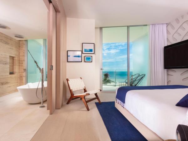 SLS Cancun : photo 6 de la chambre chambre lit king-size de luxe - côté océan