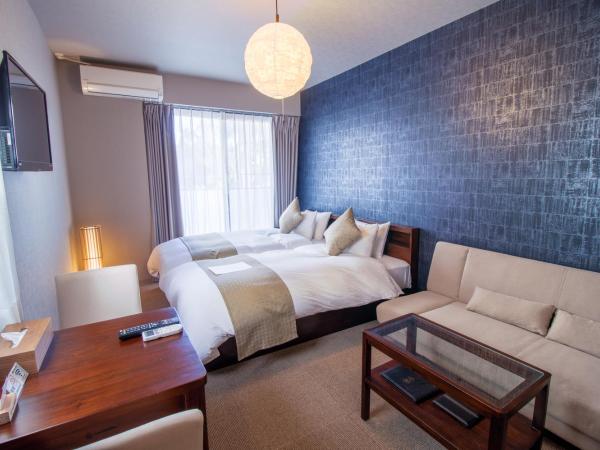 Stay SAKURA Kyoto Fuga : photo 3 de la chambre chambre lits jumeaux avec lit d’appoint - 301