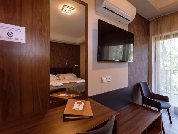 Vén Diófa De Lux Panzió : photo 4 de la chambre chambre double ou lits jumeaux supérieure avec terrasse