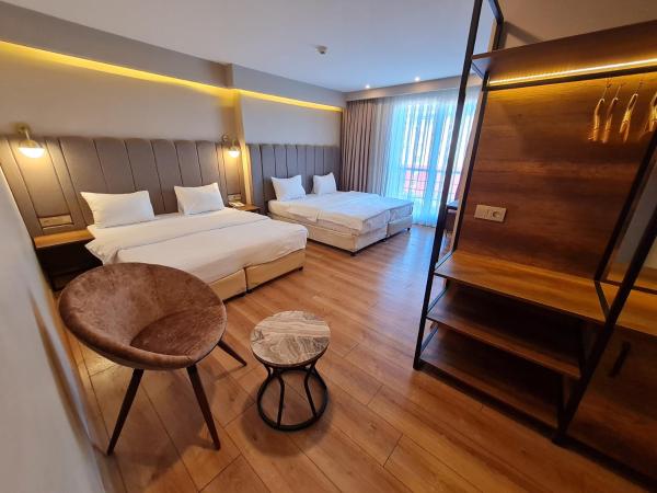 Air Boss Istanbul Airport and Fair Hotel : photo 6 de la chambre chambre triple Économique