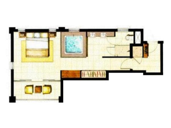 Luxury Apartments at Temple Resort and Spa Port Douglas : photo 7 de la chambre one-bedroom studio suite with direct pool access