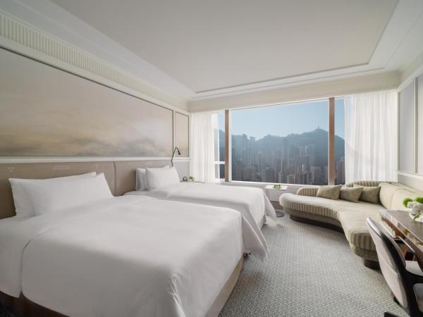Island Shangri-La, Hong Kong : photo 1 de la chambre chambre lits jumeaux island shangri-la horizon - vue sur pic (récemment rénovée)
