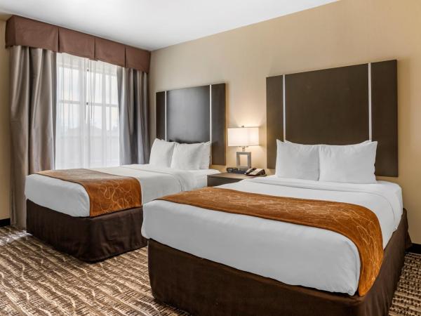 Comfort Suites Northwest Houston At Beltway 8 : photo 2 de la chambre suite avec 2 lits queen-size - non-fumeurs