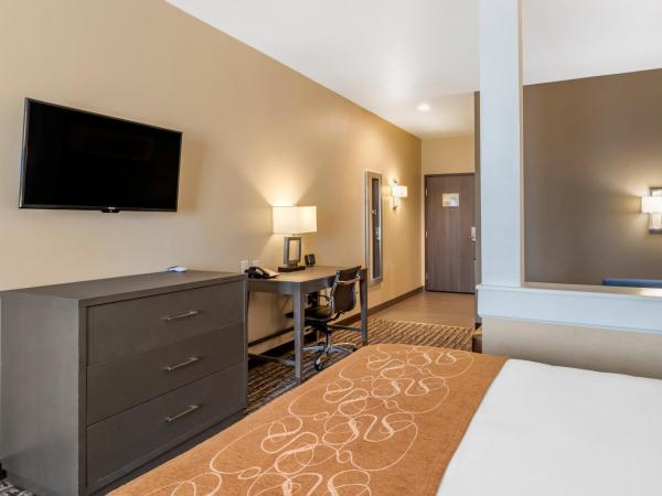 Comfort Suites Northwest Houston At Beltway 8 : photo 3 de la chambre suite lit king-size – non-fumeurs