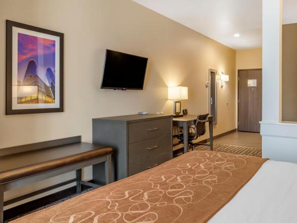 Comfort Suites Northwest Houston At Beltway 8 : photo 4 de la chambre suite lit king-size – non-fumeurs