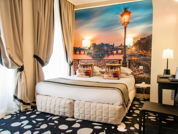 Hotel Ile de France Opéra : photo 9 de la chambre chambre lits jumeaux