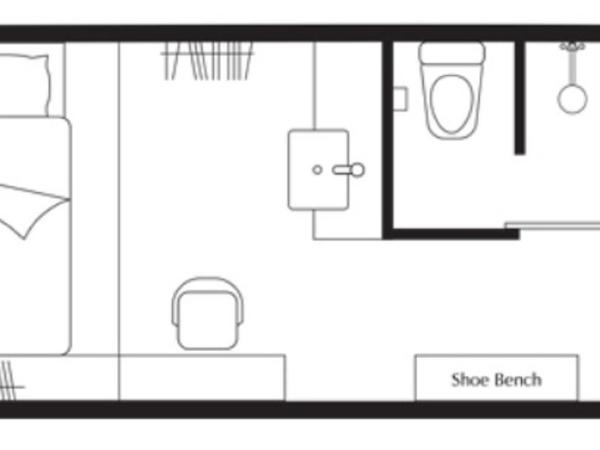 lyf Funan Singapore : photo 6 de la chambre studio avec lit queen-size - unique
