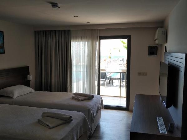 Neopol Hotel : photo 4 de la chambre chambre lits jumeaux - vue sur piscine