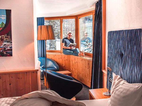 Sport & Wellnesshotel San Gian St. Moritz : photo 2 de la chambre chambre double supérieure