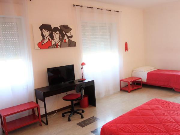 Euromotel Croce Bianca : photo 8 de la chambre chambre au thème familial