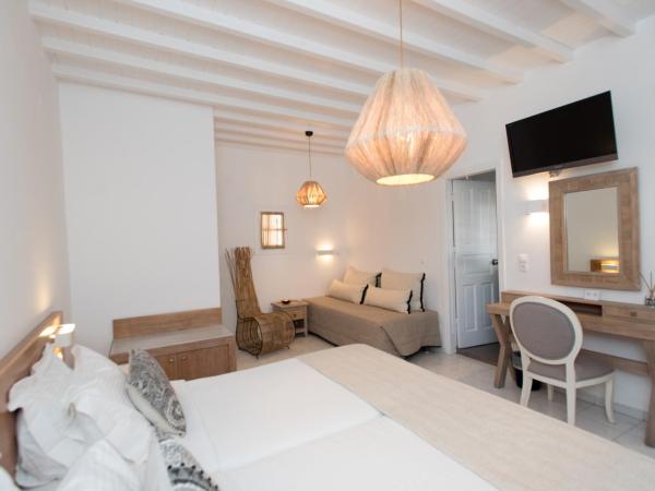 Island Mykonos Suites : photo 1 de la chambre studio supérieur (3 adultes)