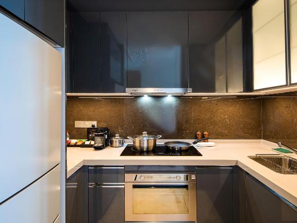 Oakwood Apartments Sanya : photo 4 de la chambre appartement 1 chambre - vue sur jardin