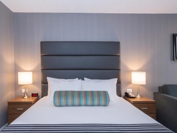 Sandman Signature Calgary Downtown Hotel : photo 3 de la chambre chambre 1 lit king-size standard avec canapé-lit