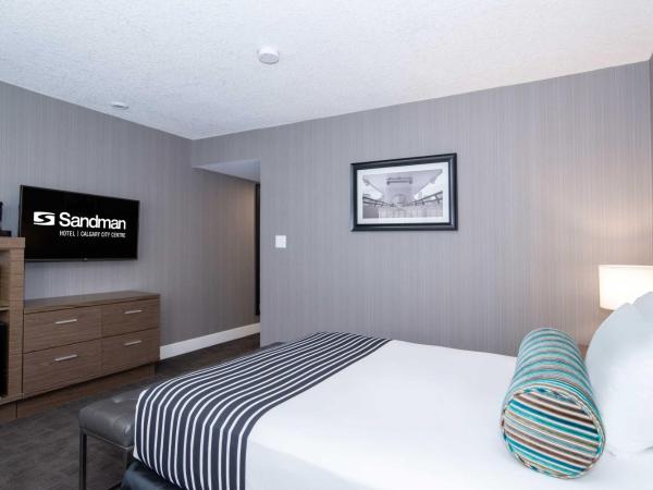Sandman Signature Calgary Downtown Hotel : photo 3 de la chambre chambre standard - 1 lit queen-size 