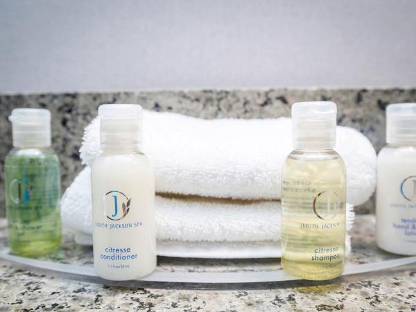 Sandman Hotel & Suites Calgary West : photo 8 de la chambre jacuzzi suite, 1 king bed, kitchenette