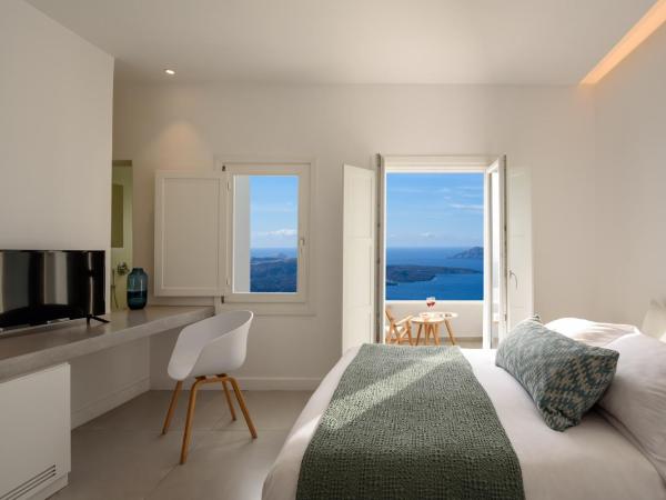 Panorama Suites : photo 2 de la chambre suite avec balcon privé - vue sur caldera