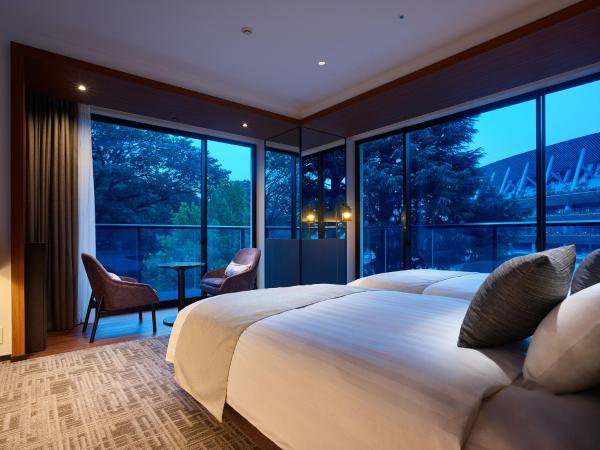 Mitsui Garden Hotel Jingugaien Tokyo Premier : photo 3 de la chambre hébergement deluxe lits jumeaux avec balcon