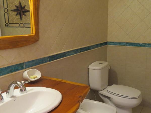 Apart Altos Del Nahuel : photo 8 de la chambre ce studio jouit d'une vue partielle sur le lac.