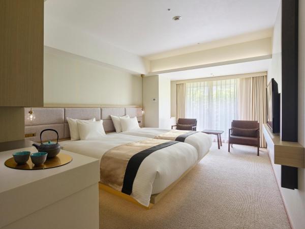 Hotel The Celestine Kyoto Gion : photo 1 de la chambre chambre lits jumeaux de luxe - non-fumeurs