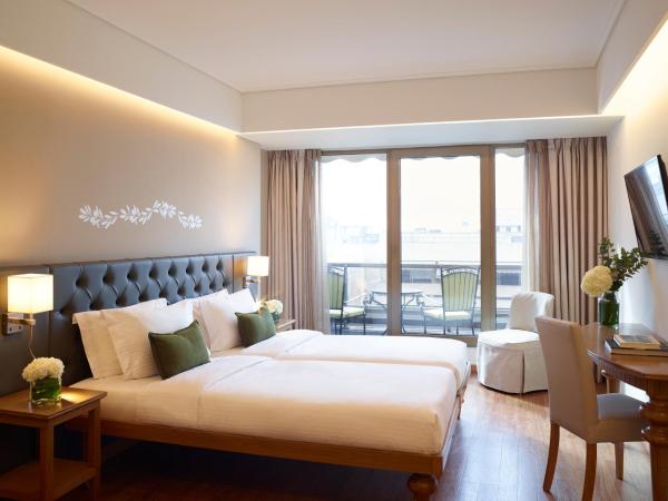 Titania Hotel : photo 3 de la chambre chambre double ou lits jumeaux exécutive - vue sur acropole