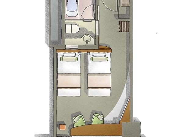 JR Tower Hotel Nikko Sapporo : photo 5 de la chambre chambre lits jumeaux exécutive - non-fumeurs