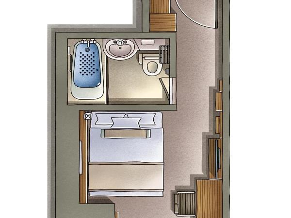 JR Tower Hotel Nikko Sapporo : photo 4 de la chambre hébergement double modéré – non-fumeurs