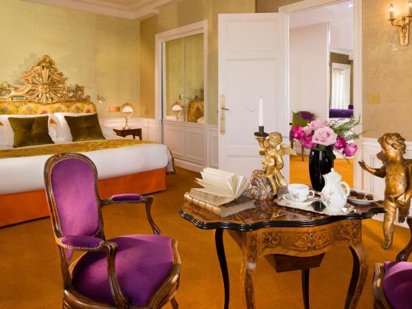 Hotel Le Negresco : photo 3 de la chambre suite des anges avec parking gratuit - vue sur mer