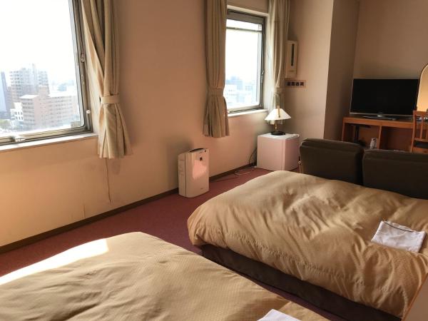 Hiroshima International Youth House JMS Aster Plaza : photo 4 de la chambre chambre lits jumeaux deluxe