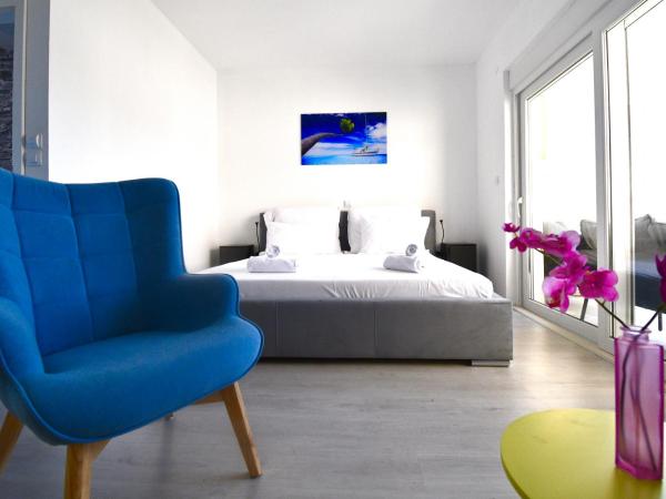 Dubrovnik Icy Guest House : photo 3 de la chambre chambre double supérieure avec balcon - vue sur mer