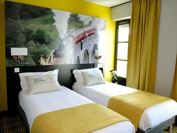 Hotel Victoria Lyon Perrache Confluence : photo 2 de la chambre chambre lits jumeaux