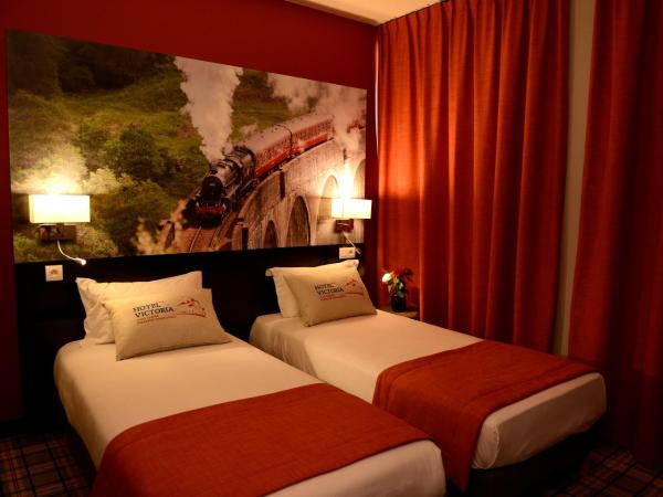 Hotel Victoria Lyon Perrache Confluence : photo 4 de la chambre chambre lits jumeaux