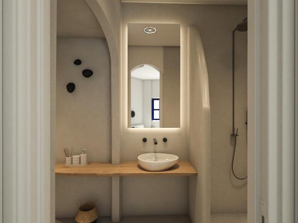 Oia Memories Suites : photo 4 de la chambre suite standard - vue sur caldeira