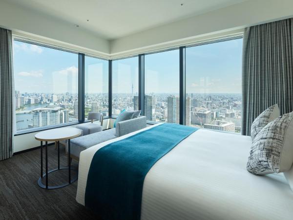 Mitsui Garden Hotel Toyosu Premier - Tokyo : photo 1 de la chambre chambre lit king-size deluxe d'angle avec baignoire avec vue - non-fumeurs
