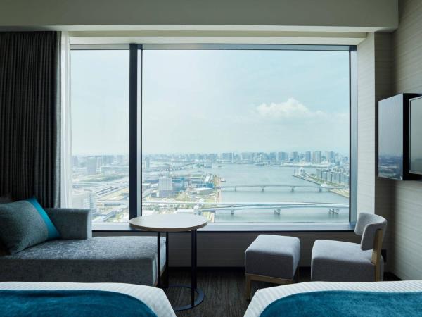 Mitsui Garden Hotel Toyosu Premier - Tokyo : photo 3 de la chambre chambre lits jumeaux supérieure avec baignoire avec vue - non-fumeurs
