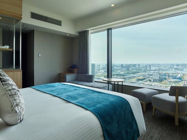 Mitsui Garden Hotel Toyosu Premier - Tokyo : photo 1 de la chambre chambre lit king-size supérieure avec baignoire avec vue - non-fumeurs