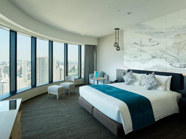 Mitsui Garden Hotel Toyosu Premier - Tokyo : photo 2 de la chambre chambre lit king-size exécutive d'angle avec baignoire avec vue - non-fumeurs