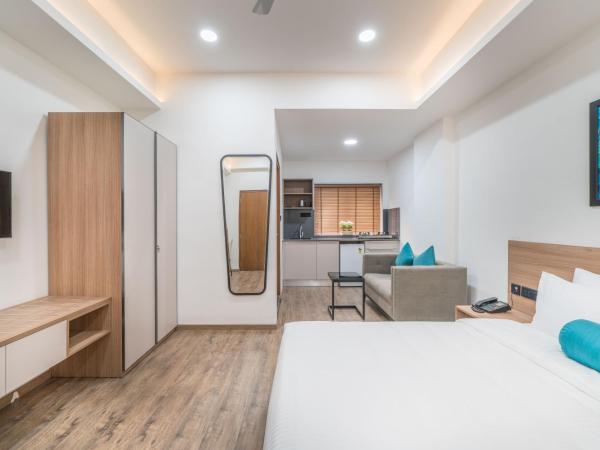 Skyla Serviced Apartments & Suites Jubilee Hills : photo 10 de la chambre studio standard