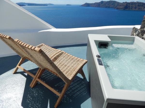 Aspa Caves : photo 1 de la chambre studio grotte standard avec vue sur la caldeira