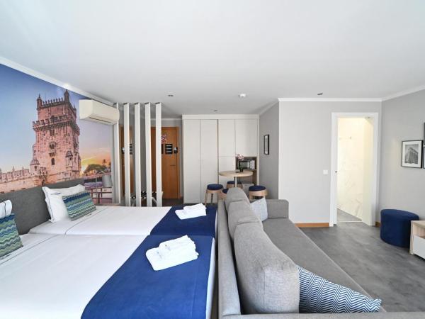 Famous Crows Lisbon Suites : photo 4 de la chambre studio familial - 1er étage