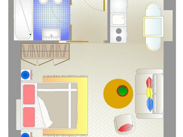 Piazza Vittorio Suites : photo 6 de la chambre studio deluxe