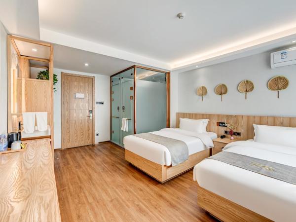 Happy Dragon City Culture Hotel -In the city center with ticket service&food recommendation,Near Tian'AnMen Forbidden City,Wangfujing walking street,easy to get any tour sights in Beijing : photo 2 de la chambre chambre lits jumeaux standard