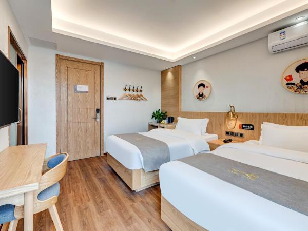 Happy Dragon City Culture Hotel -In the city center with ticket service&food recommendation,Near Tian'AnMen Forbidden City,Wangfujing walking street,easy to get any tour sights in Beijing : photo 9 de la chambre chambre lits jumeaux standard