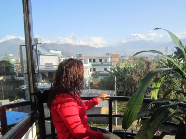 New Annapurna Guest House : photo 1 de la chambre chambre de luxe - vue sur montagne
