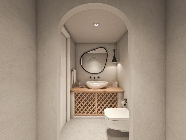 Oia Memories Suites : photo 1 de la chambre suite de luxe avec vue sur la caldeira